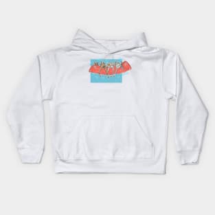 cat summer Kids Hoodie